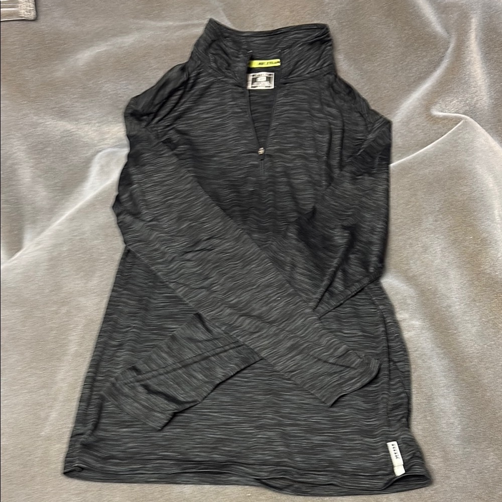 RBX Women's Gray Quarter-Zip Top